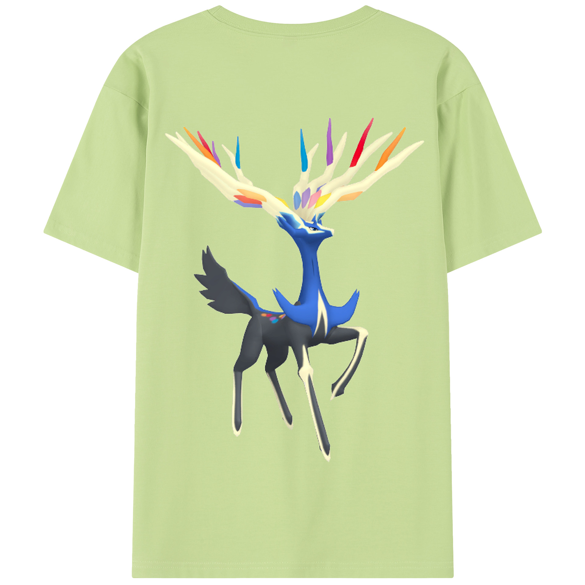 （画像用） ポケットモンスター Pokémon 綿100％半袖Tシャツ（背面プリント）